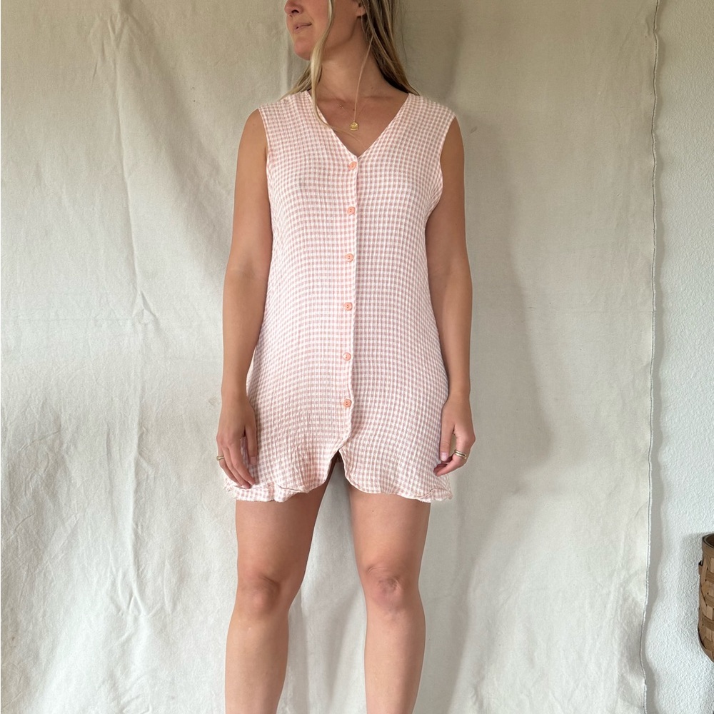 Vintage Gingham summer dress